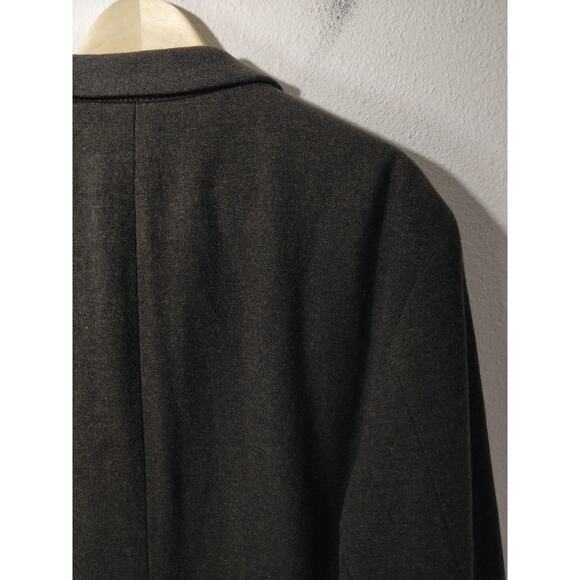 Hugo Boss Sirrah Classic Gray Stretch Virgin Wool Suit Jacket Coat Size 42L - Picture 7 of 12